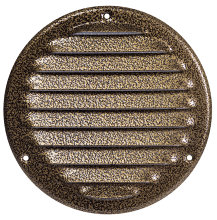 Vægrist med net Ø165 mm - metal antik